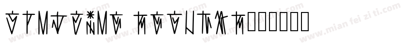 SPMdzime Regular字体转换